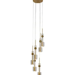 KARE Design Suspension Candy Bar doré Ø44cm> Luminaires