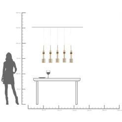 KARE Design Suspension Candy Bar dore 103cm><noscript><img width=