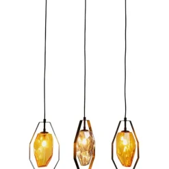 KARE Design Suspension Diamond Fever Dining noir 67cm> Luminaires