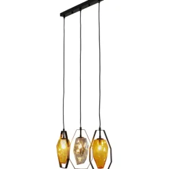 KARE Design Suspension Diamond Fever Dining noir 67cm> Luminaires