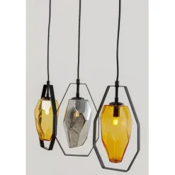 KARE Design Suspension Diamond Fever Dining noir 67cm><noscript><img width=