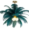 KARE Design Suspension Feather Palm vert Ø87cm> Luminaires