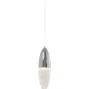 KARE Design Suspension Frozen chrome Ø17cm> Luminaires