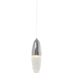 KARE Design Suspension Frozen chrome Ø17cm> Luminaires