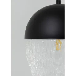 KARE Design Suspension Frozen noir mat Ø20cm><noscript><img width=