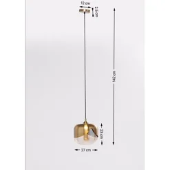 KARE Design Suspension Golden Goblet Ø25cm><noscript><img width=