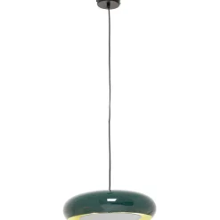 KARE Design Suspension Lia Petrol Ø38cm> Luminaires