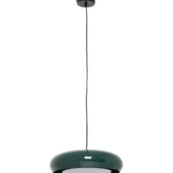 KARE Design Suspension Lia Petrol Ø38cm> Luminaires