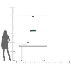 KARE Design Suspension Lia Petrol Ø38cm><noscript><img width=