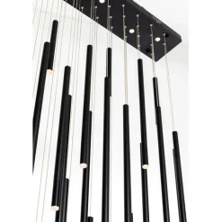 KARE Design Suspension Living Vegas Deluxe noir mat LED><noscript><img width=