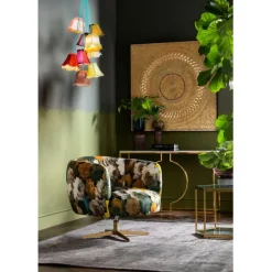 KARE Design Suspension Saloon Flowers 9> Luminaires