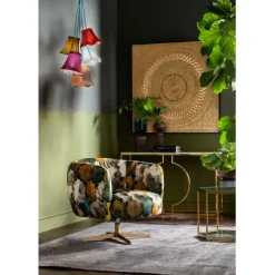 KARE Design Suspension Saloon Flowers 5> Luminaires