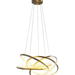 KARE Design Suspension Saturn LED doré GM> Luminaires