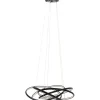 KARE Design Suspension Saturn noir Ø72cm> Luminaires
