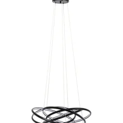 KARE Design Suspension Saturn noir Ø72cm> Luminaires