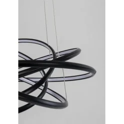 KARE Design Suspension Saturn noir Ø72cm><noscript><img width=