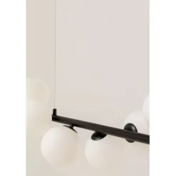 KARE Design Suspension Scala Balls Milky noir 150cm><noscript><img width=