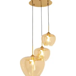 KARE Design Suspension Sphere ambre Ø45cm> Luminaires