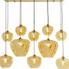 KARE Design Suspension Sphere ambre 160cm> Luminaires