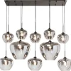 KARE Design Suspension Sphere smoke 160cm> Luminaires