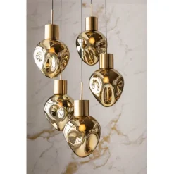 KARE Design Suspension Supernova Amber Cinque Ø50cm><noscript><img width=