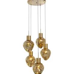 KARE Design Suspension Supernova Amber Cinque Ø50cm><noscript><img width=
