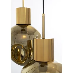 KARE Design Suspension Supernova Amber Tre Ø45cm><noscript><img width=