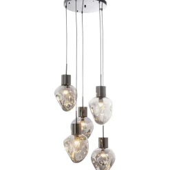 KARE Design Suspension Supernova Smoky Cinque Ø50cm><noscript><img width=