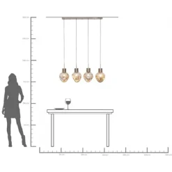 KARE Design Suspension Supernova Smoky 110cm><noscript><img width=