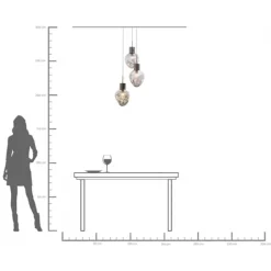 KARE Design Suspension Supernova Smoky Tre Ø45cm><noscript><img width=