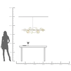 KARE Design Suspension Universe chrome 110cm><noscript><img width=