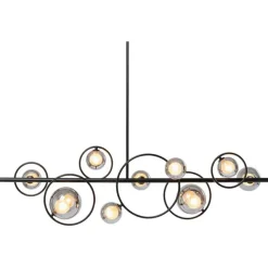 KARE Design Suspension Universe noir 110cm> Luminaires