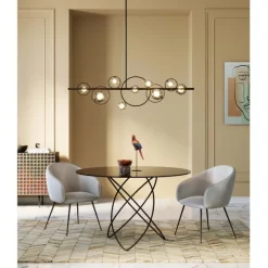 KARE Design Suspension Universe noir 110cm> Luminaires