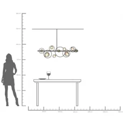KARE Design Suspension Universe noir 110cm><noscript><img width=