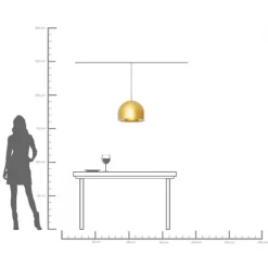 KARE Design Suspension Zen doré Ø40cm><noscript><img width=