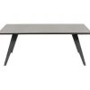 KARE Design Table à rallonges Amsterdam foncé 200/45+45)x100cm> Meubles