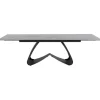 KARE Design Table à rallonges Bellagio Bubble 180(40+40)x98cm> Meubles