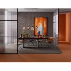 KARE Design Table à rallonges Novel 180(40+40)x90cm> Meubles