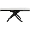 KARE Design Table à rallonges Twist onyx 120(30+30)x90cm> Meubles
