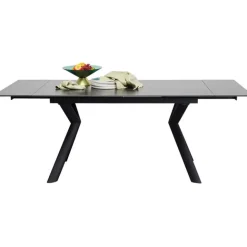 KARE Design Table à rallonges Xenia noir 140(30+30)x80cm><noscript><img width=
