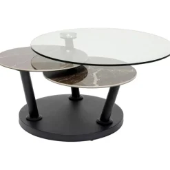 KARE Design Table basse Avignon 80 (+124)x80cm> Meubles