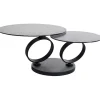 KARE Design Table basse Beverly Bubble noir 133x80cm> Meubles