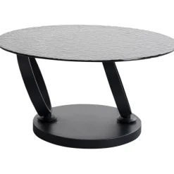 KARE Design Table basse Beverly Bubble noir 133x80cm><noscript><img width=