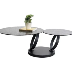 KARE Design Table basse Beverly Bubble noir 133x80cm><noscript><img width=