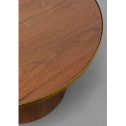 KARE Design Table basse Cono Noix Ø70cm><noscript><img width=