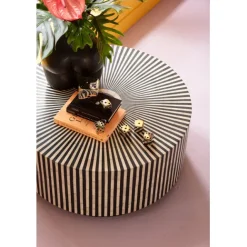 KARE Design Table basse Electra Ø75cm><noscript><img width=