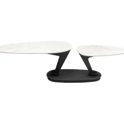 KARE Design Table basse Franklin blanc 150x58cm><noscript><img width=