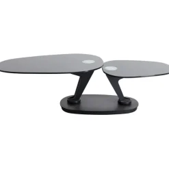 KARE Design Table basse Franklin noir 150x58cm><noscript><img width=