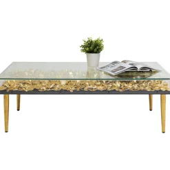 KARE Design Table basse Gold Flowers 120x60><noscript><img width=
