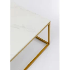 KARE Design Table basse Key West doré 90x90cm><noscript><img width=